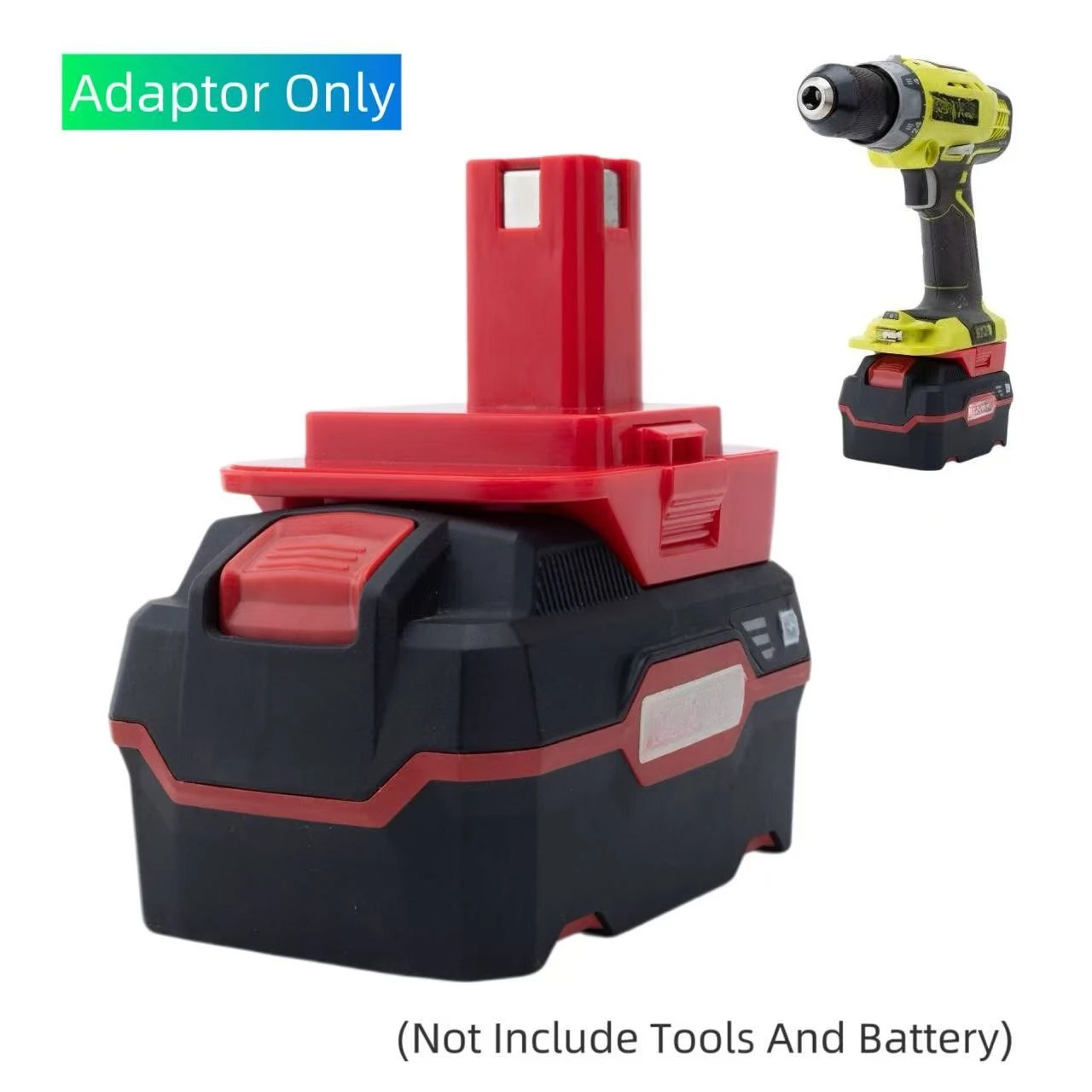 Batteries Converter Adapter For  Lidl Parkside X20V Team Lithium Ion Convert To Ryobi 18V Cordless Tool (﻿Adaptor Only)
