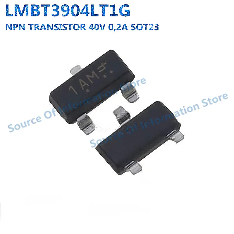 3000Pcs/lot, LMBT3904LT1G NPN Transistor 40V 0.2A SOT23 Durable Electronic Component for Electrical Projects