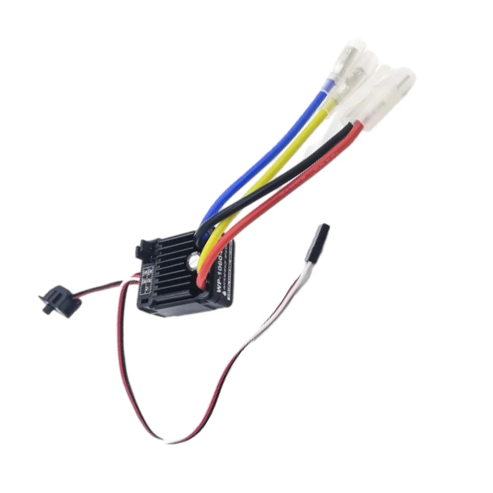 WP-1060-RTR 60A ESC Brushed Waterproof 6V/3A EBC Electronic Speed Control For 1/10 Redcat HPI RC Car Motor Ship Model Spare Part