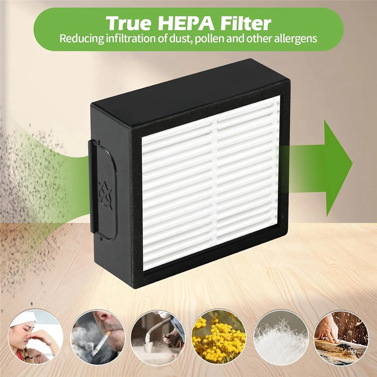 Peças de reposição para Combo J7 + J9 + escova lateral principal filtro Hepa acessórios de pano de esfregão