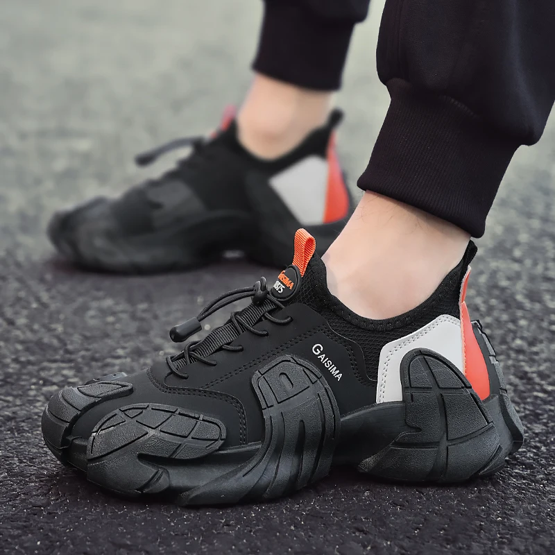 New Trend Thick Bottom Men's Sneakers Comfortable Casual Sneakers For Men Platform Sneakers Breathable Sports Shoes Man Footwear