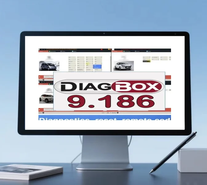 Cars diagnostic software Diagbox V9.186 work with PP2000 Le-xia3 For Peo-geot For Cit-roen Resets Adaptations Original install