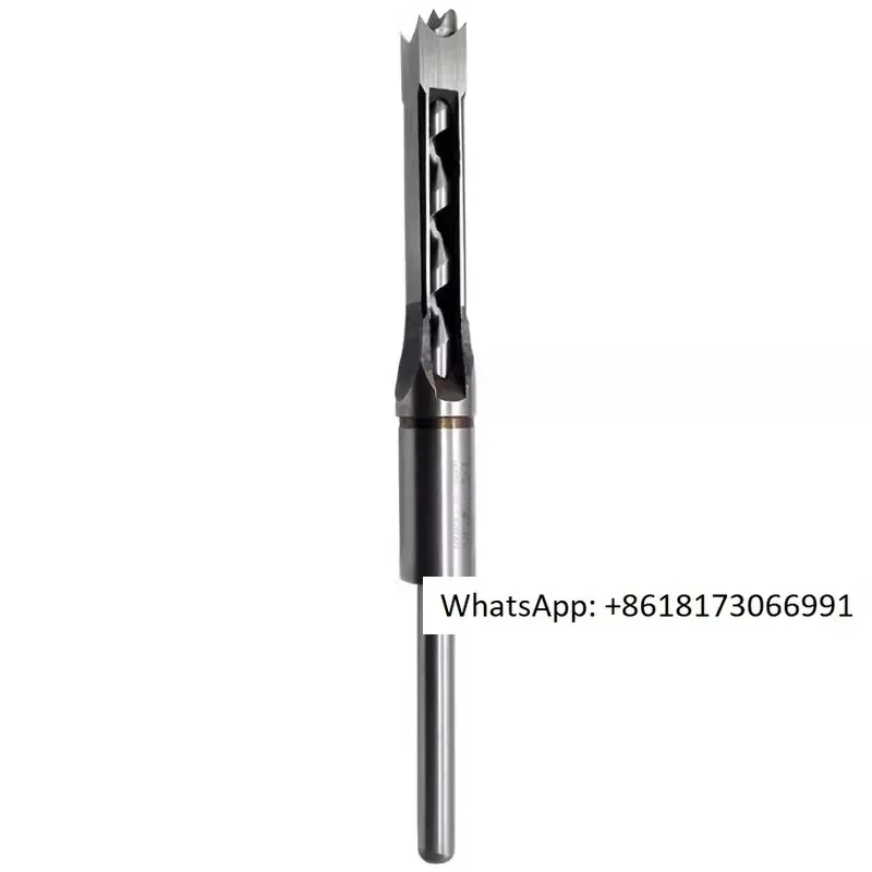 Woodworking square hole drill bit with hard square cutting tool tenon drill bit hard rosewood corner chisel hole opener