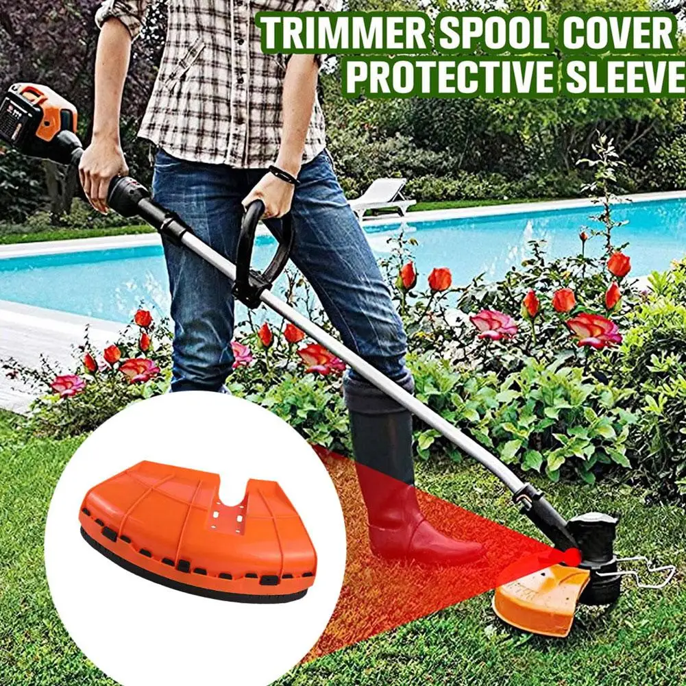 Universal Brush Cutter Lawn Mower Guard Plastic Grass Trimmer Protector Cover For 26Mm/28Mm