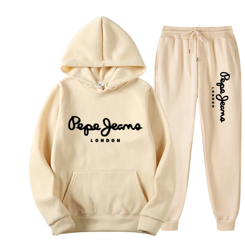 

2025: мужской и женский комплект: брюки с капюшоном, осенне-зимняя спортивная одежда с капюшоном, спортивная одежда, брюки с капюшоном, пуловер, мужской и женский комплект