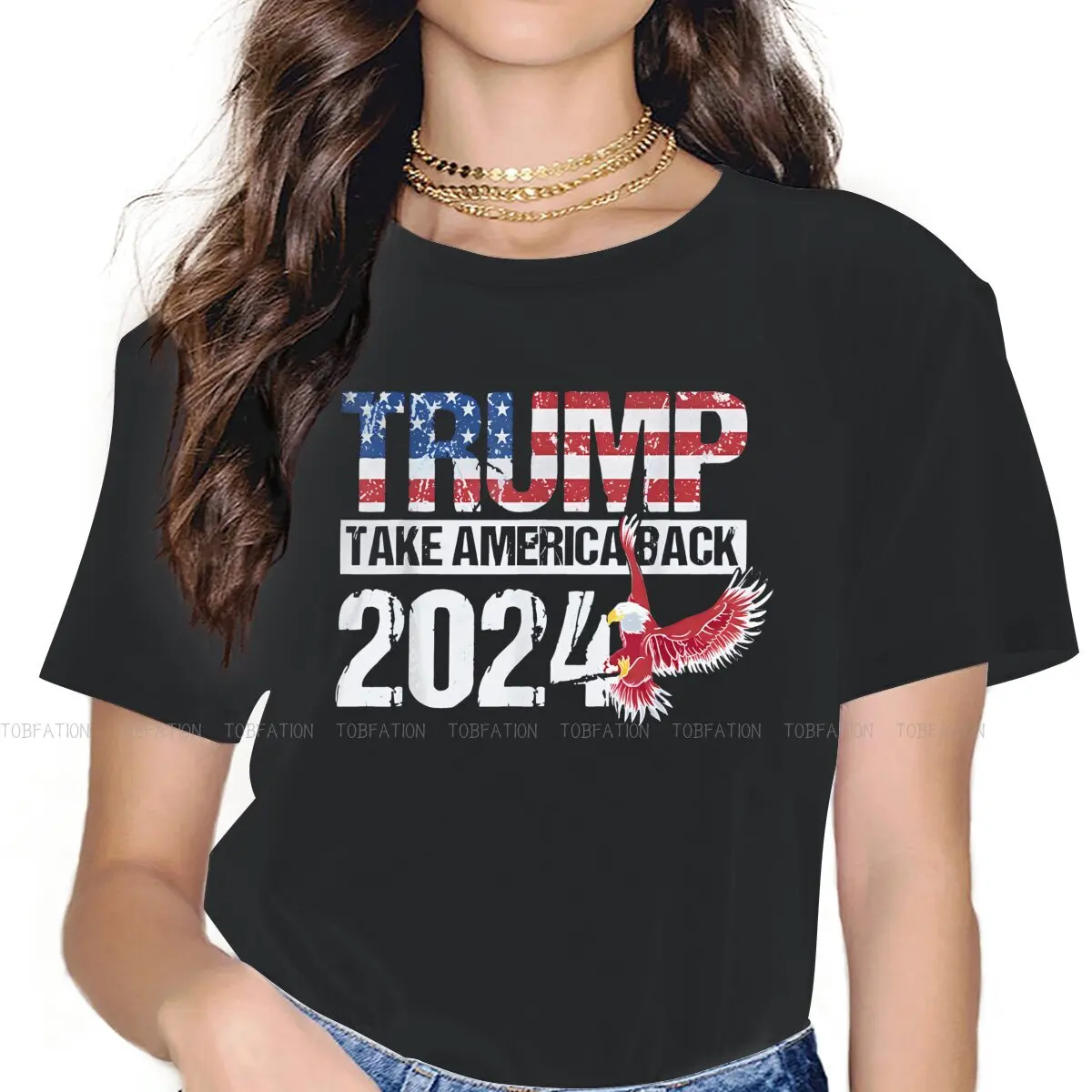 Take America Back Men Women Hip Hop TShirt  Trump USA Style Comfortable T Shirt Female Tee Unique Gift Idea