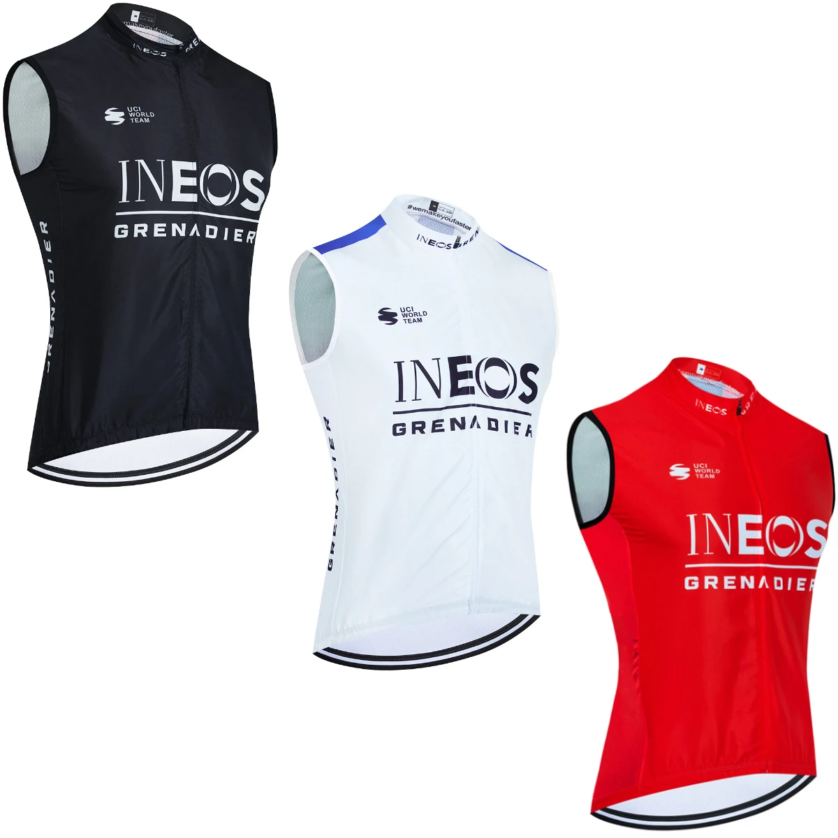 New INEOS Team Cycling  Jersey Quick Dry Green Bike Vest Windbreaker Men Women Summer Ropa Ciclismo Bicycle Jersey Tshirt