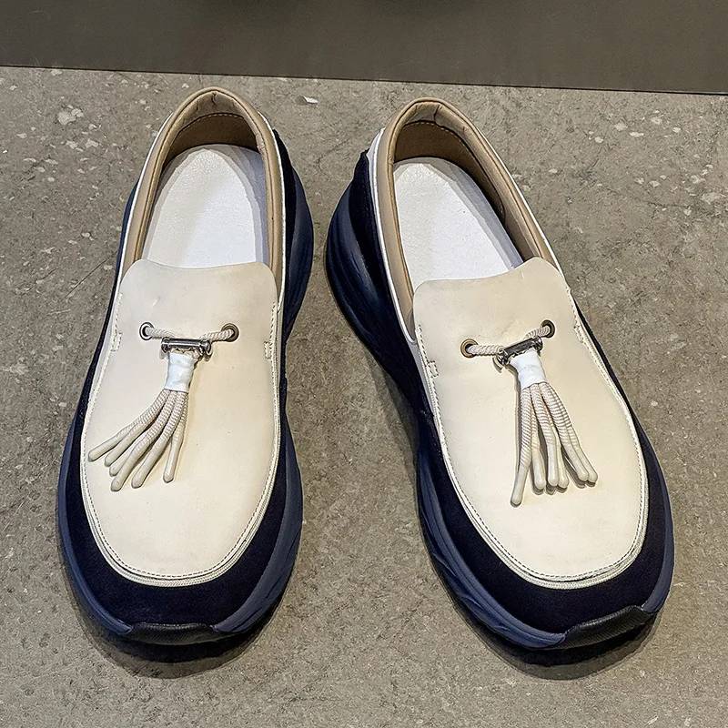 두꺼운 밑창 신발, 편안한 원페달 로퍼, 레저 스포츠, 하이킹, 조깅화