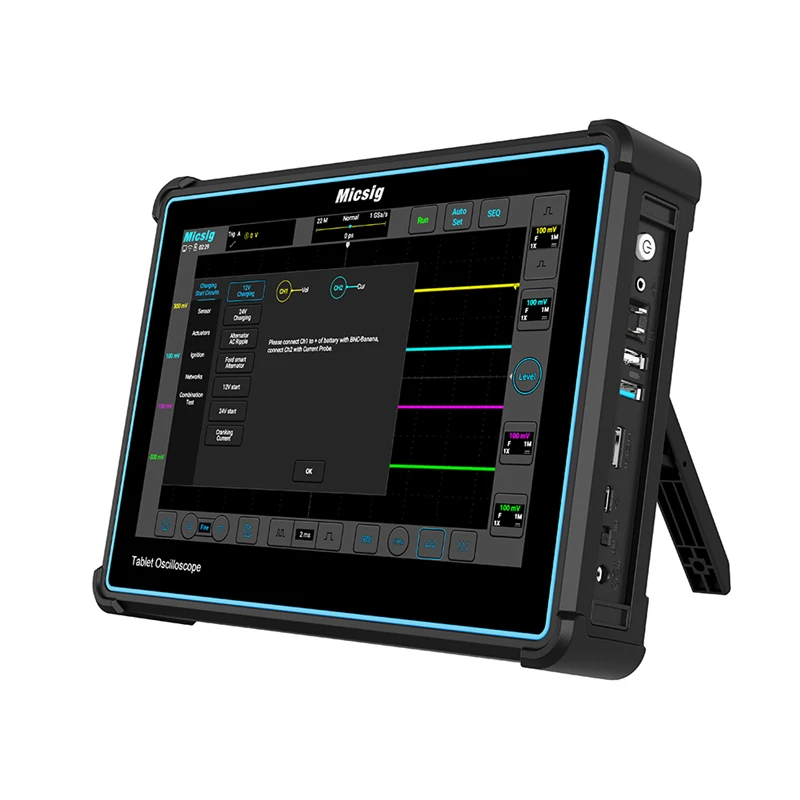 Micsig ATO3004 Automotive Diagnostic Oscilloscope Flat Panel Full Touch Computer Version Automotive Maintenance