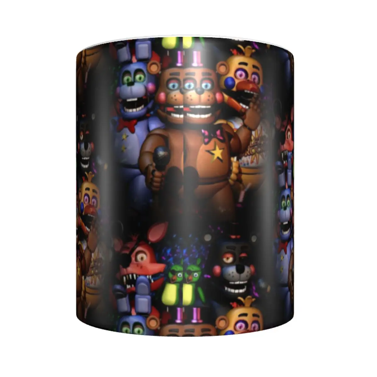 Fnaf Security Breach Ceramic Magic Cups 350ml Milk Tea Coffee Mugs Best Birthday Gifts for Children Friends