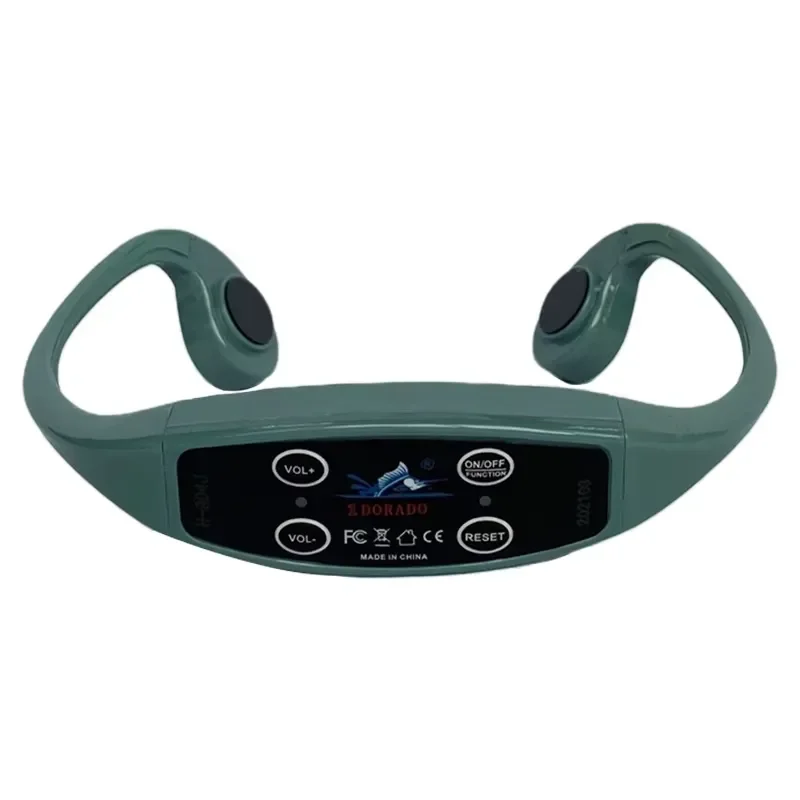 Sports Conduction Ear-hook Headset LED Battery Indicator IPX-8 Waterproof Magnetic Charging 3-5 Hours Playtime for