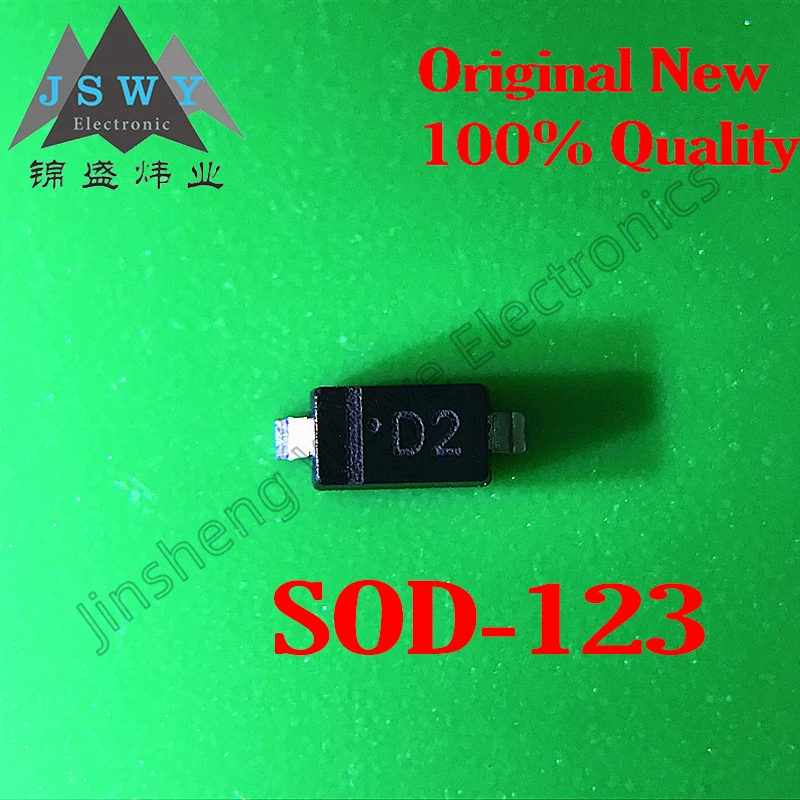 

(200/1000PCS) MMSZ5227BT1G MMSZ5227B Silkscreen D2 SOD-123 Voltage Regulator Diode 0.5W 3.6V In Stock Ships Fast!