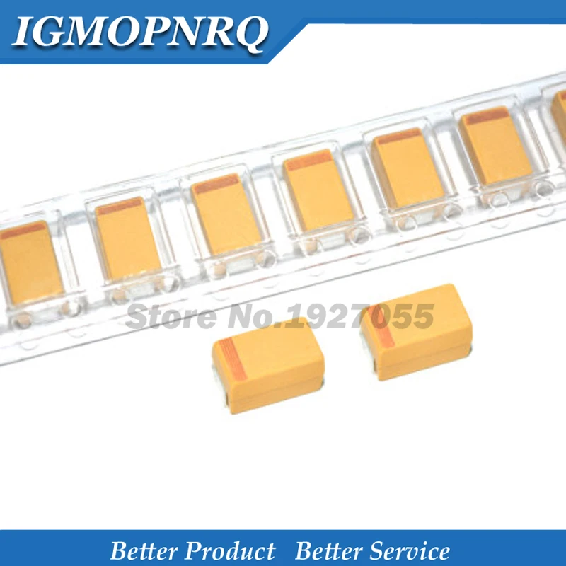 10Pcs Type D 100UF … - image