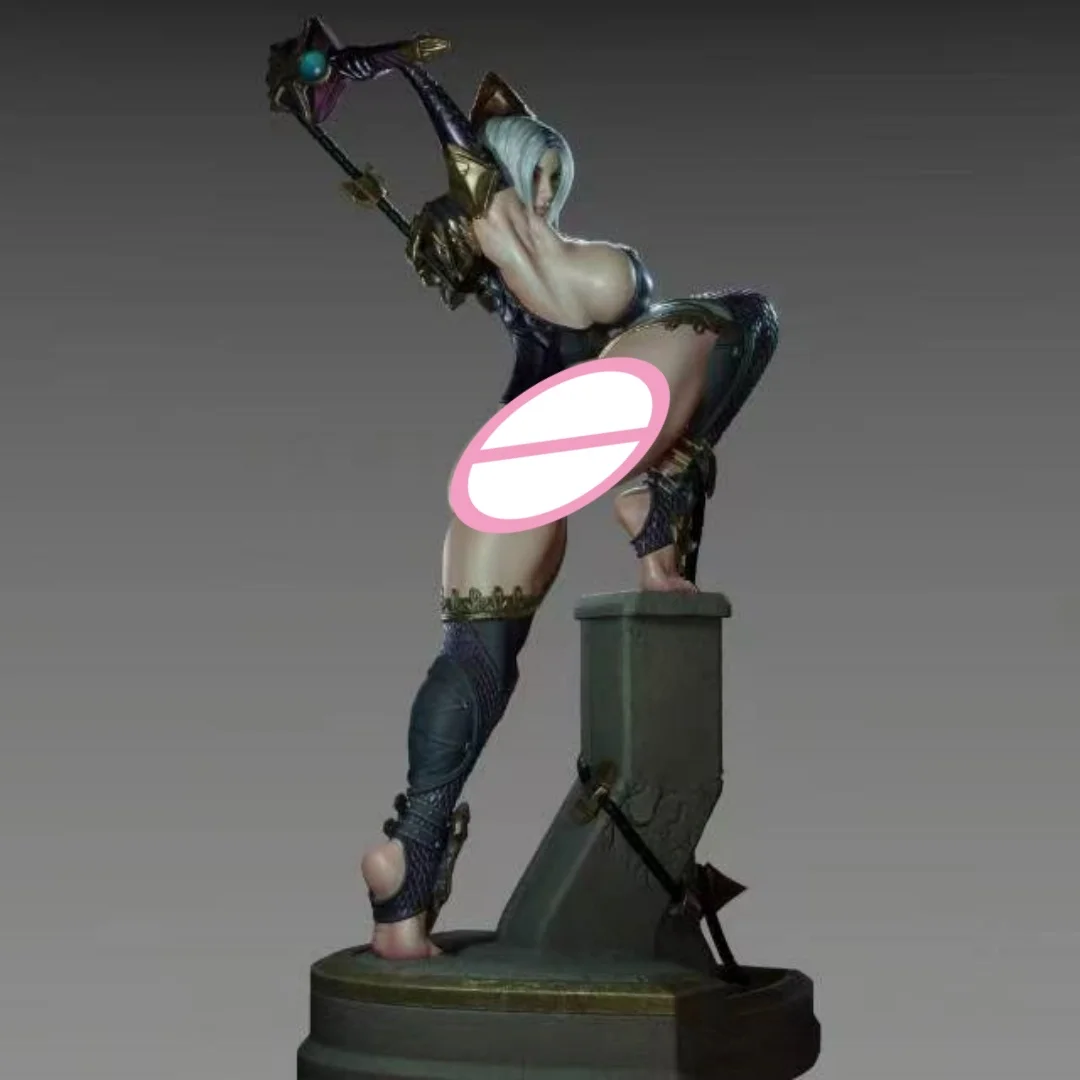 

Масштаб 1/24, фигурка из смолы высотой 75 мм, пухлая девушка, растягивающаяся модель, комплект в разобранном виде, неокрашенная игрушка для 3D-печати 560