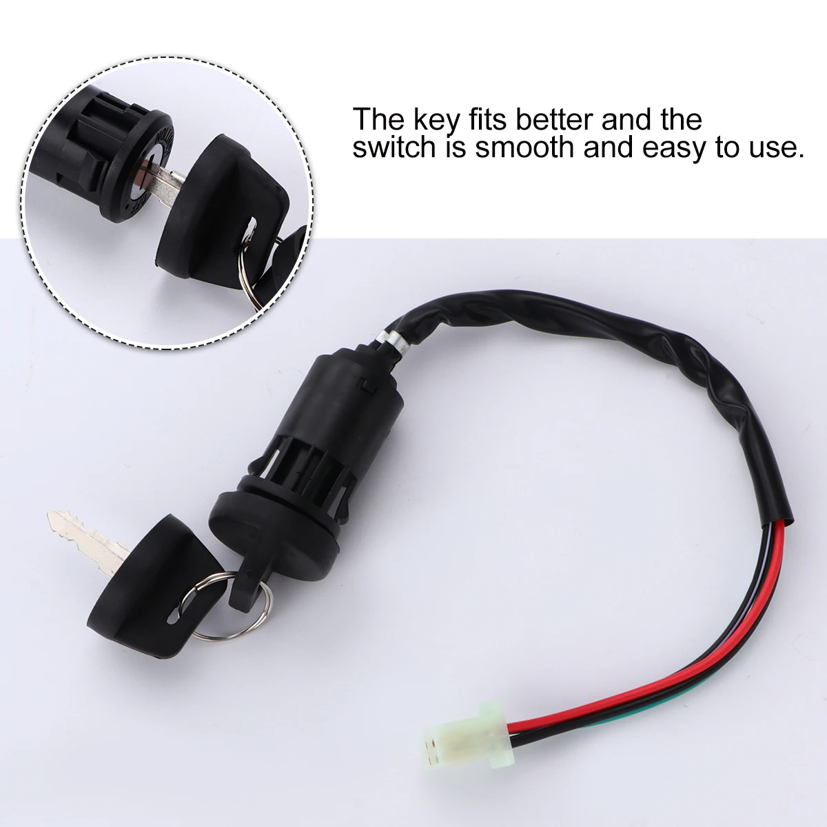 

Universal Motorcycle Atv Ignition Lock Switch Cylinder Starter Plug Play Durable Heavy Duty Start Control For Electric Vehicles