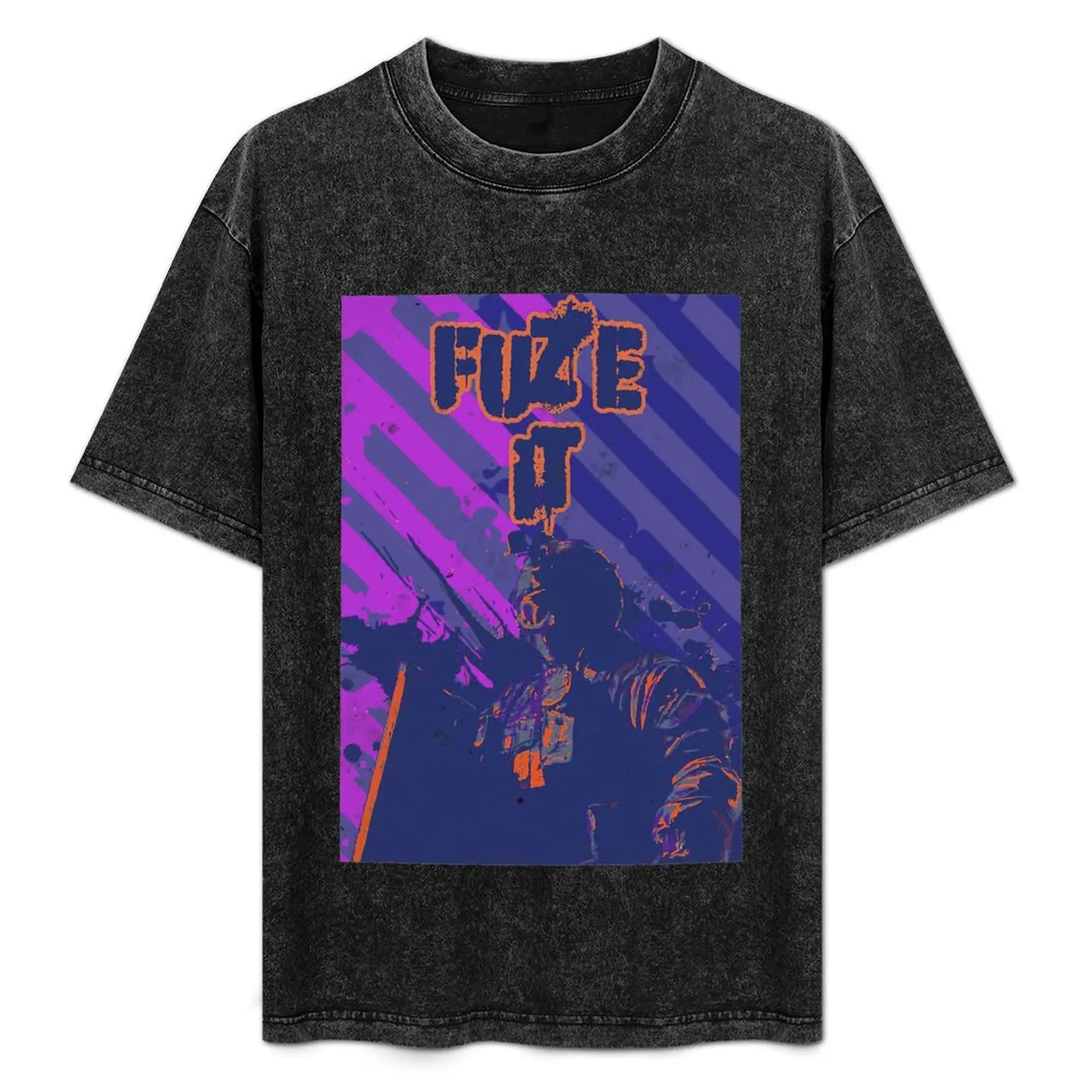 

Classic retro art fuze it game T-Shirt summer tops shirts graphic anime t shirts mens graphic t-shirts pack