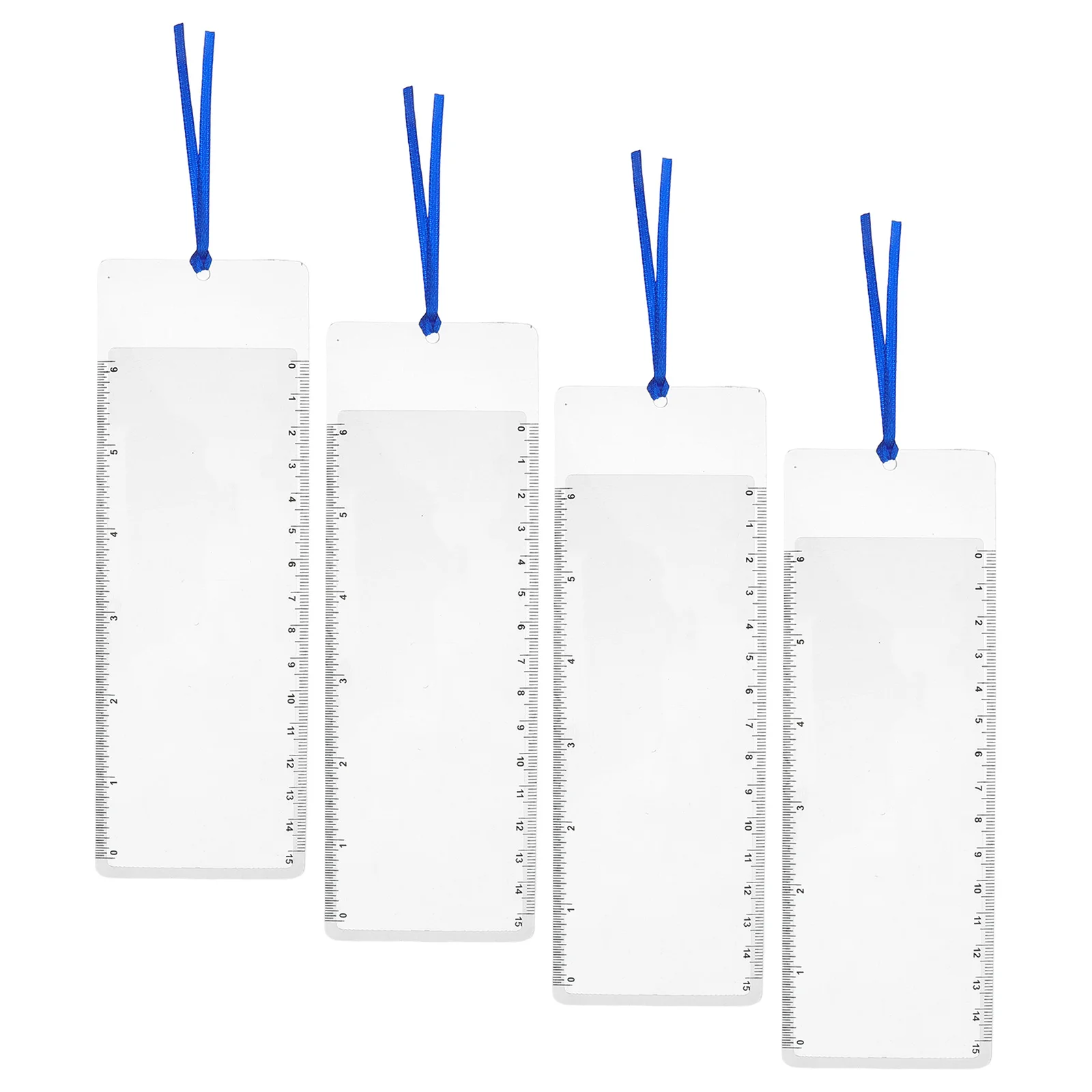 4 stücke Lesen 3X 7,4 "X 2,5" Ultra-Dünne Seite Lupe Blatt Für Senioren Buch Liebhaber Tragbare Handheld lupe Lesezeichen Lineal Für