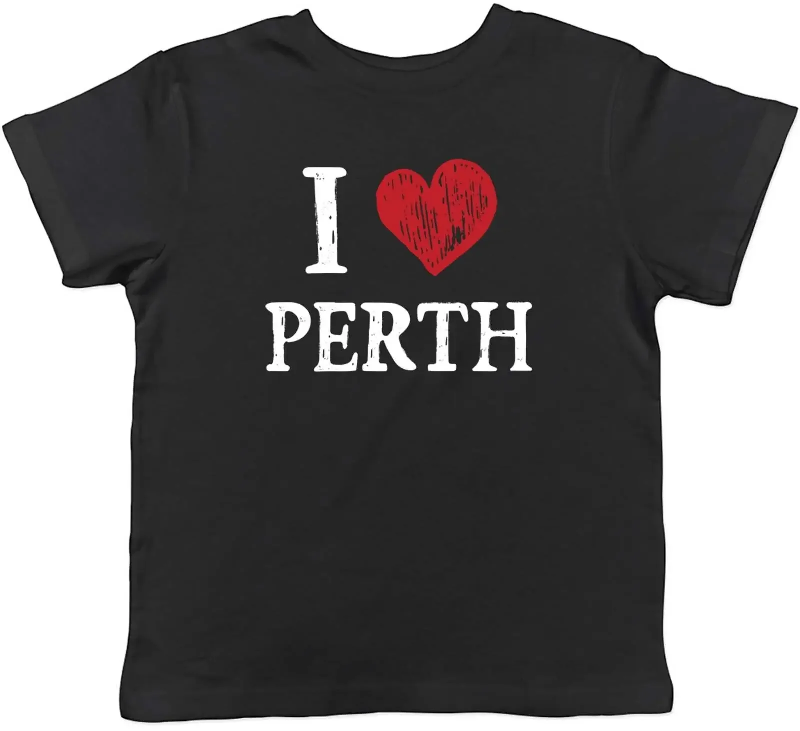 I Love Perth Kids T-Shirt Scotland Childrens Boys Girls Gift