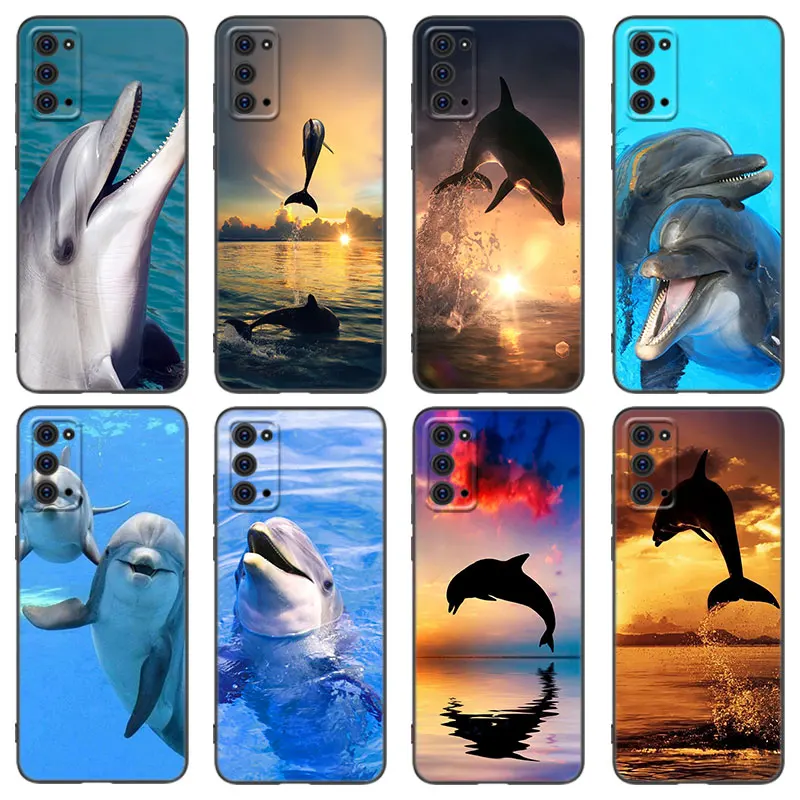 Animal Dolphin Phone Case For Samsung Galaxy M30 M31 S M23 M32 5G M11 M12 M21 M22 M51 M52 Note 10 Lite 20 Ultra J4 J6 + J8 2018