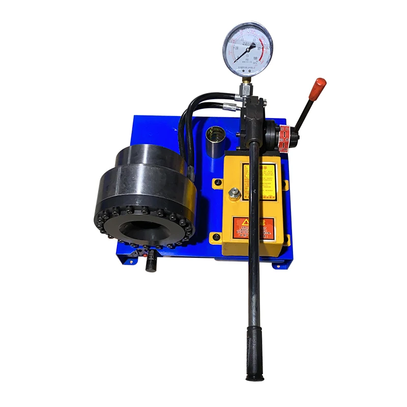 آلة تجعيد الخراطيم المطاطية للأنابيب الهيدروليكية اليدوية للبيع