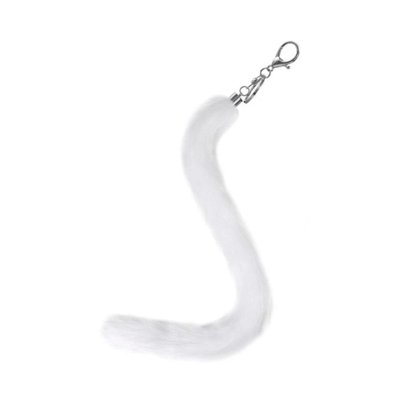 

Unique Charm Colorful Pendant Animal Tail Pendant Cosplay Toy Bag Pendant Colorful Keyrings Gift for Fashion Lover