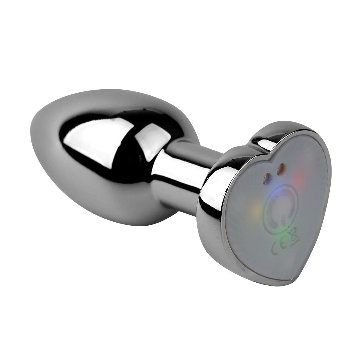 Heart-shaped vibrating luminous anal plug Remote operation of mobile phone G-spot masturbation Passionate party dance Adult - view 6