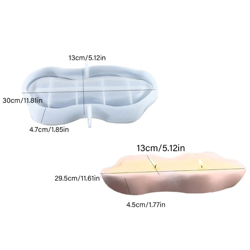 Epoxy Resin Molds Silicone Trays Moulds Irregular Holder Mold