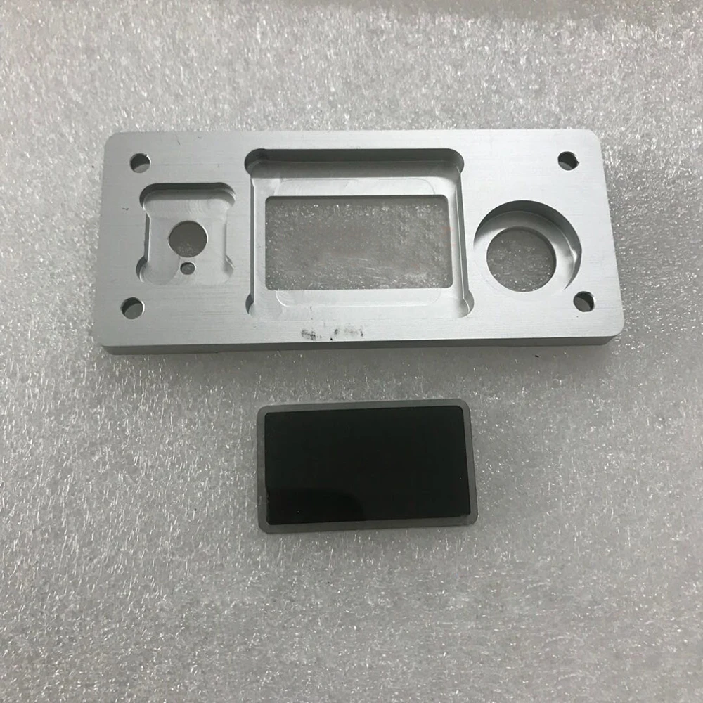 T12 Welding Station Oled Screen Aluminum Alloy Shell Front Panel 6Mm Thick Plate For T12 Soldering Station