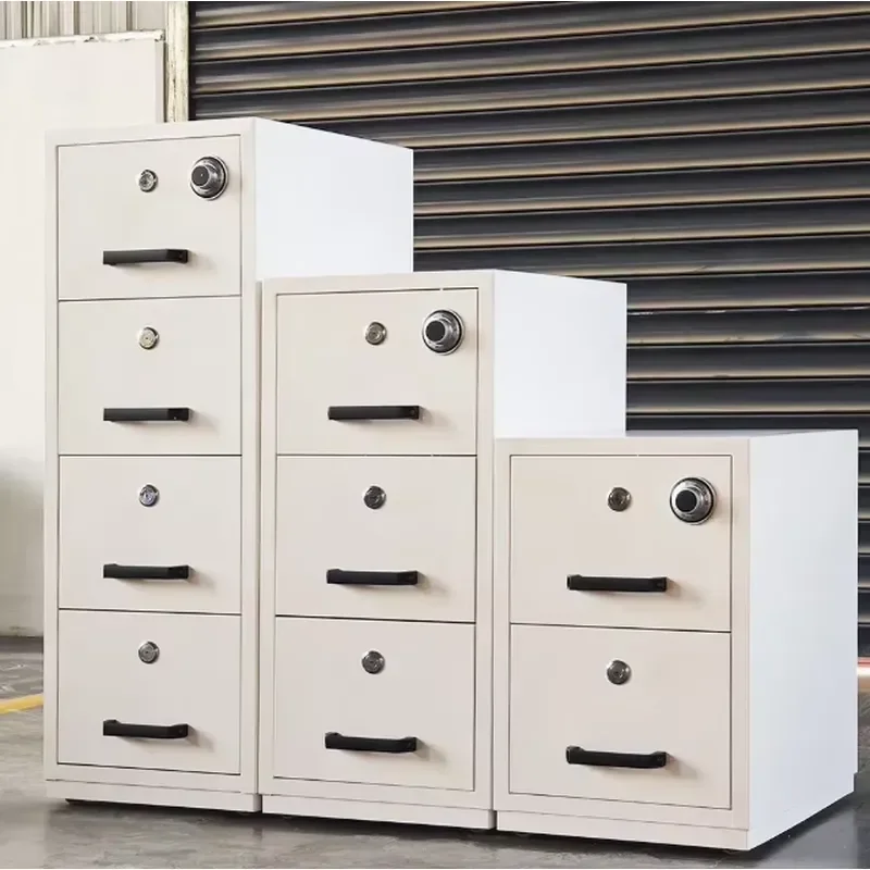 Modern Lockable Metal File Cabinet Fireproof Storage Furniture for Home Office School Hotel Hospital