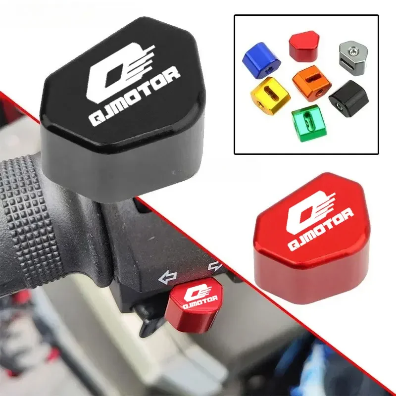 For QJMOTO QJ MOTO QJMOTOR SRT 800SX 800SRT SRT 800X Accessorie CNC Switch Button Turn Signal Switch Key cap #1