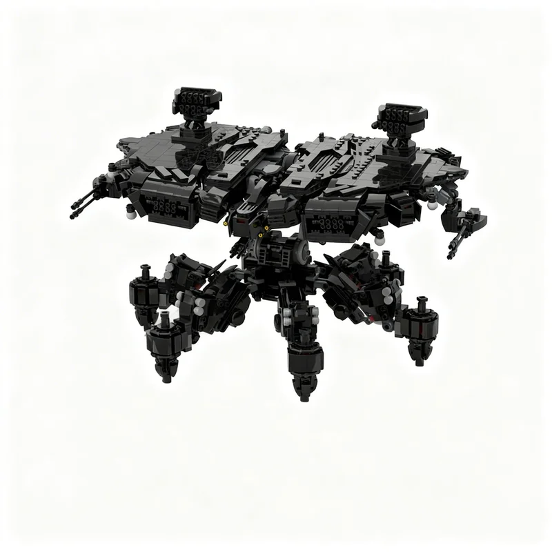 4785PCS MOC Creative Model Deathbringer Horizon Zero Dawn Custom Brickss Architecture DIY Assembly Display Home Decor Gift Ideas