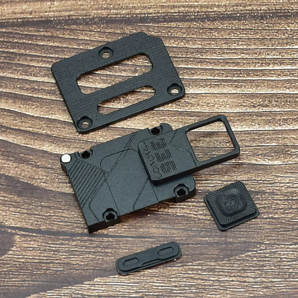 

Wolfcoolvape Aluminum Alloy 336 Style Smitch Button + Inner Plate for AIOBB 70W / DNA60 Billet Box Mod Replacement Kit