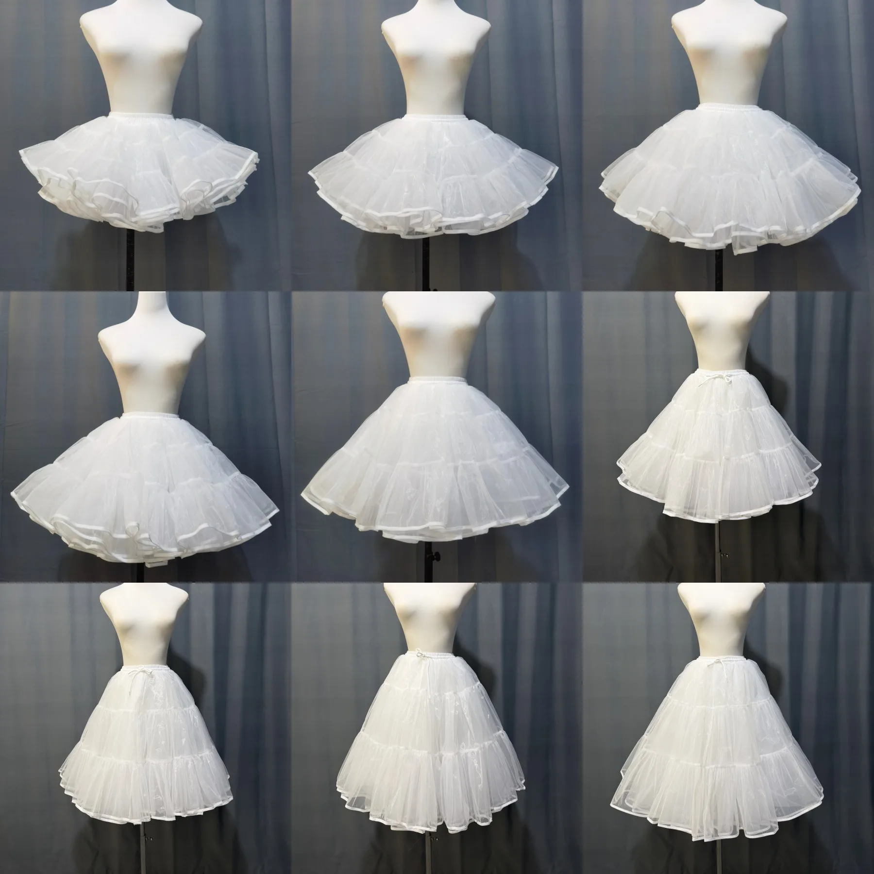 Lolita Super Stuffed Petticoat Boneless Violent Skirt Support Soft Yarn Short Duck Butt Korea Japan New