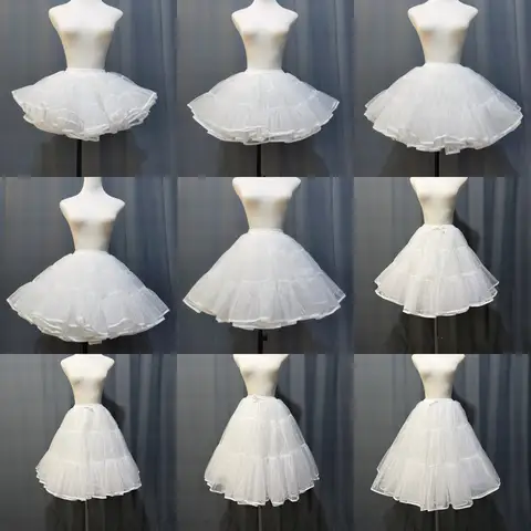Lolita Super Stuffed Petticoat Boneless Violent Skirt Support Soft Yarn Short Duck Butt Korea Japan New