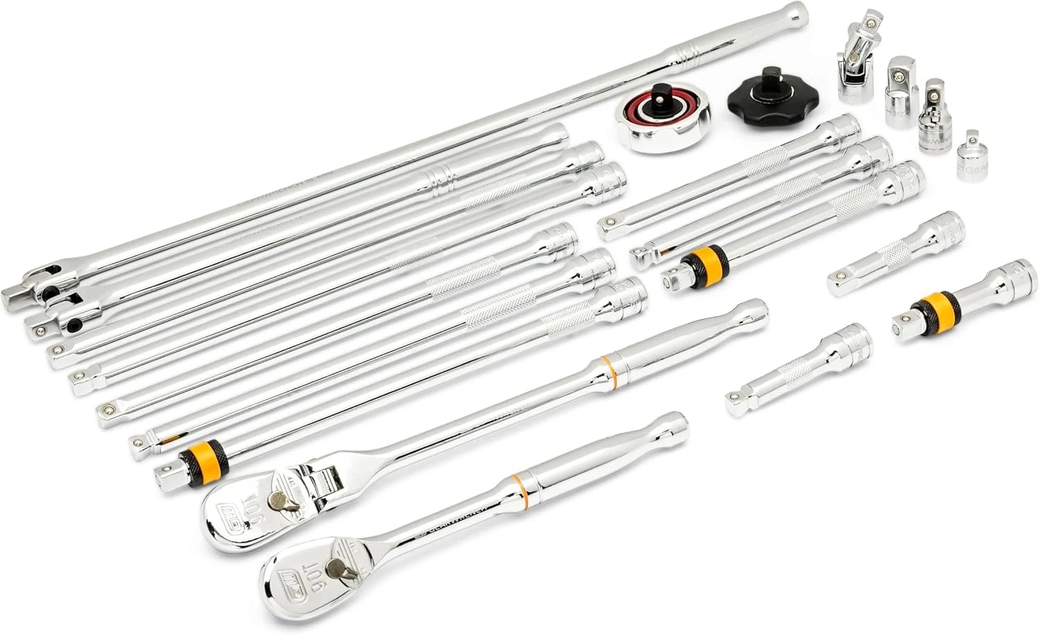 

21 Piece 3/8" 90T Ratchet & Drive Tool Set with EVA Foam Tray - 86521