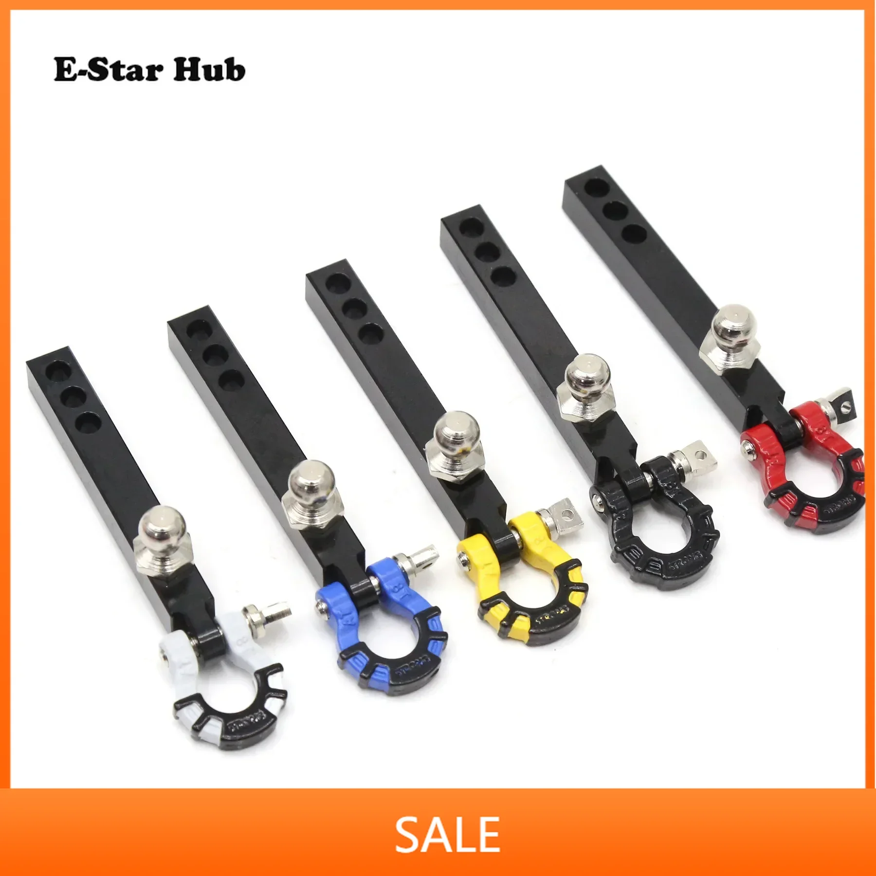 

Metal Trailer Tow Hook for 1/10 RC Crawler TRX4 TRX-6 Axial SCX10 90046 Redcat Upgrade Parts