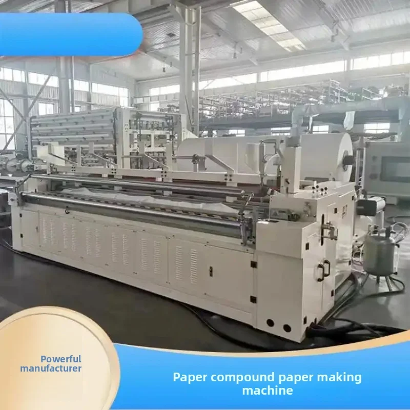 Fast Shipping Toilet Paper Roll Rewinding Cutting Line Jumbo Roll Tissue Paper Slitter Rewinder Machine