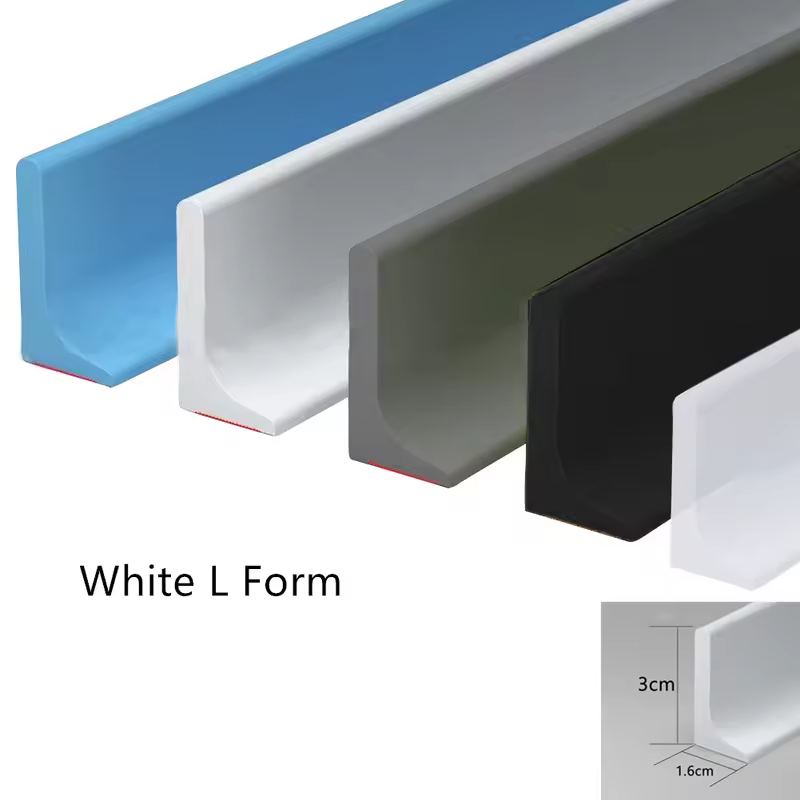 1-3M Water Shower Dam Bathroom Water Stopper Silicone Retaining Strip Flood Barrier Dry And Wet Separation Blocker - Image 11