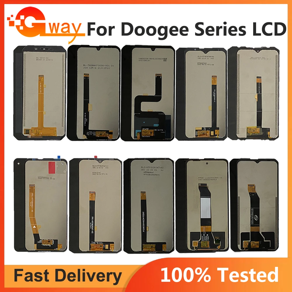 For DOOGEE S88 Plus S88Pro S89 Pro S97Pro LCD Screen DOOGEE S51 S61 S86 S96 Pro S98 S99 S100 Pro S110 S118 S Punk Display Sensor