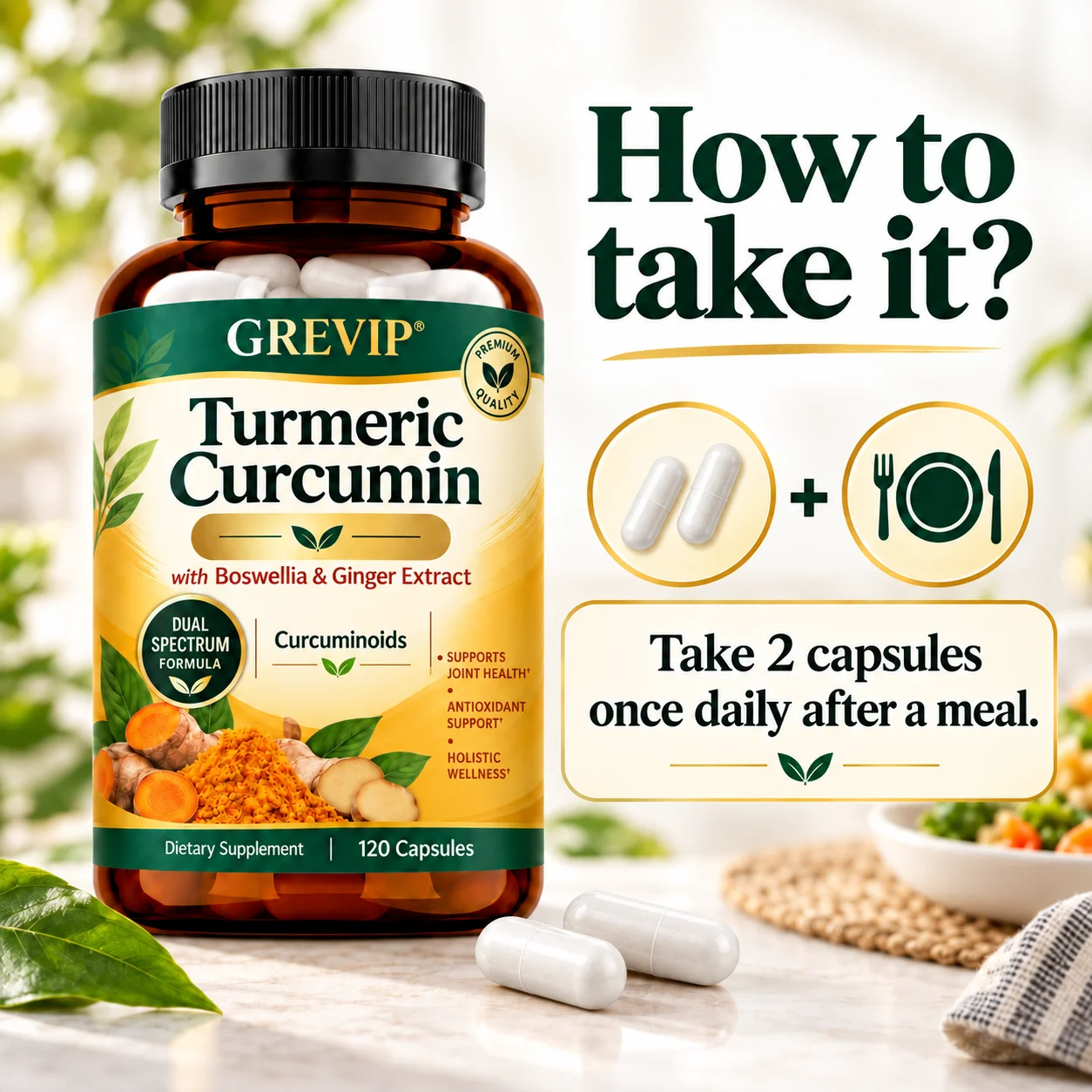Капсулы с куркумином из куркум – обзор и цена Turmeric Curcumin Capsule