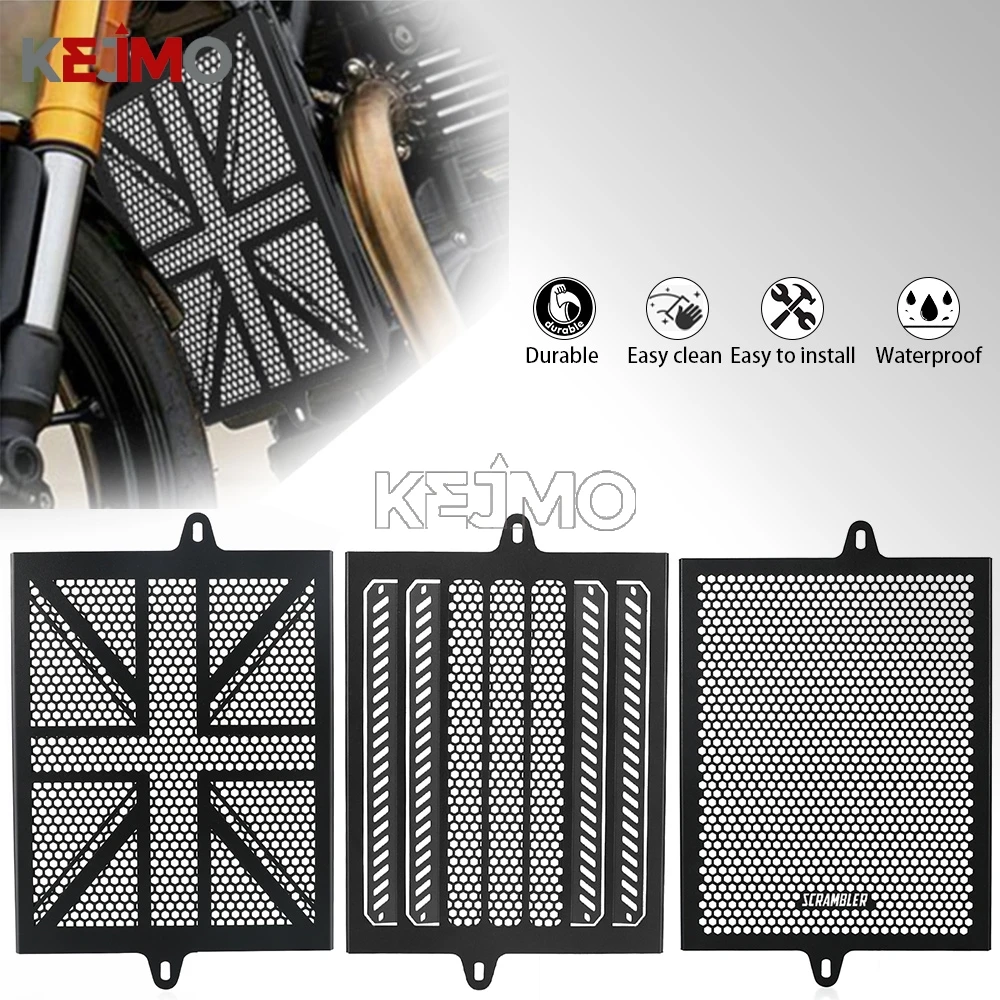 

Water Tank Protection 2025 2026 For Scrambler 400 X Speed 400 2024 Motorcycle CNC Aluminum Radiator Guard Grille Cover Protector