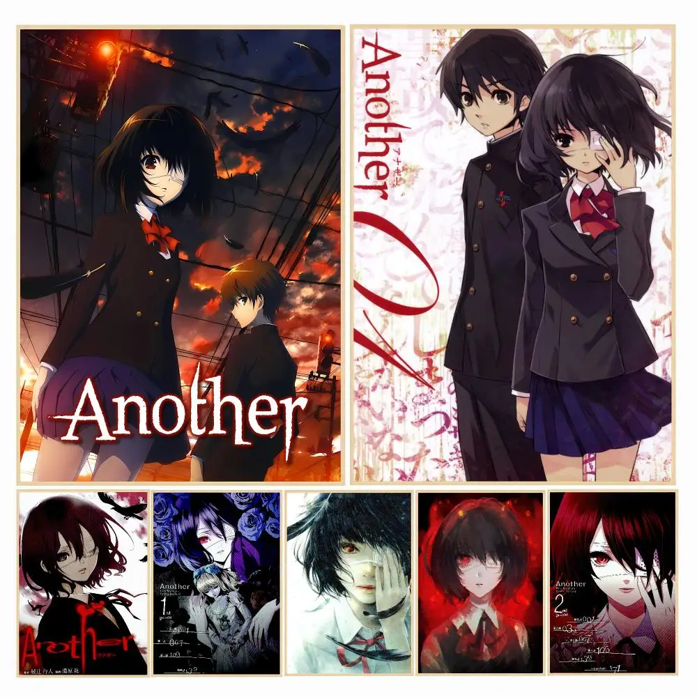 anime A-Another-R Poster Decorative Wall Art Sticker for Cafe Office Bedroom and Living Room