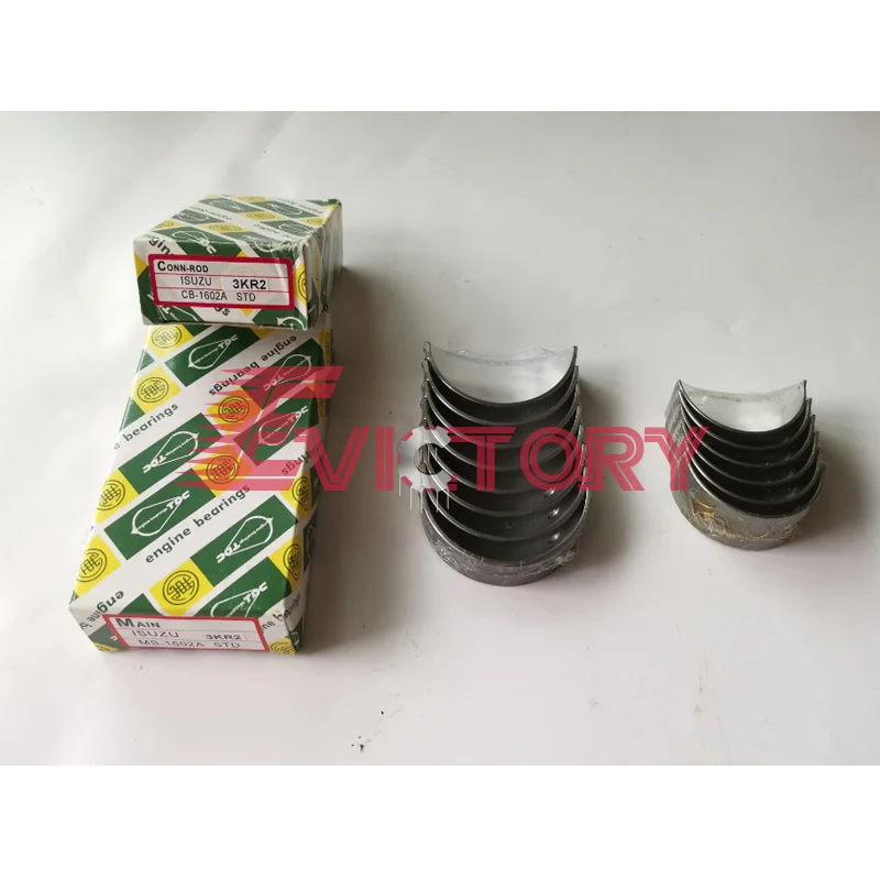 

4tne78a 4TN78E 4TNE78 4tn78e engine bearing main conrod crankshaft bearing connecting rod for YANMAR excavator