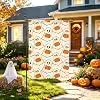 Halloween Garden Flag Outdoor Double Sided Ghost Pumpkin Party Yard Decor jjp