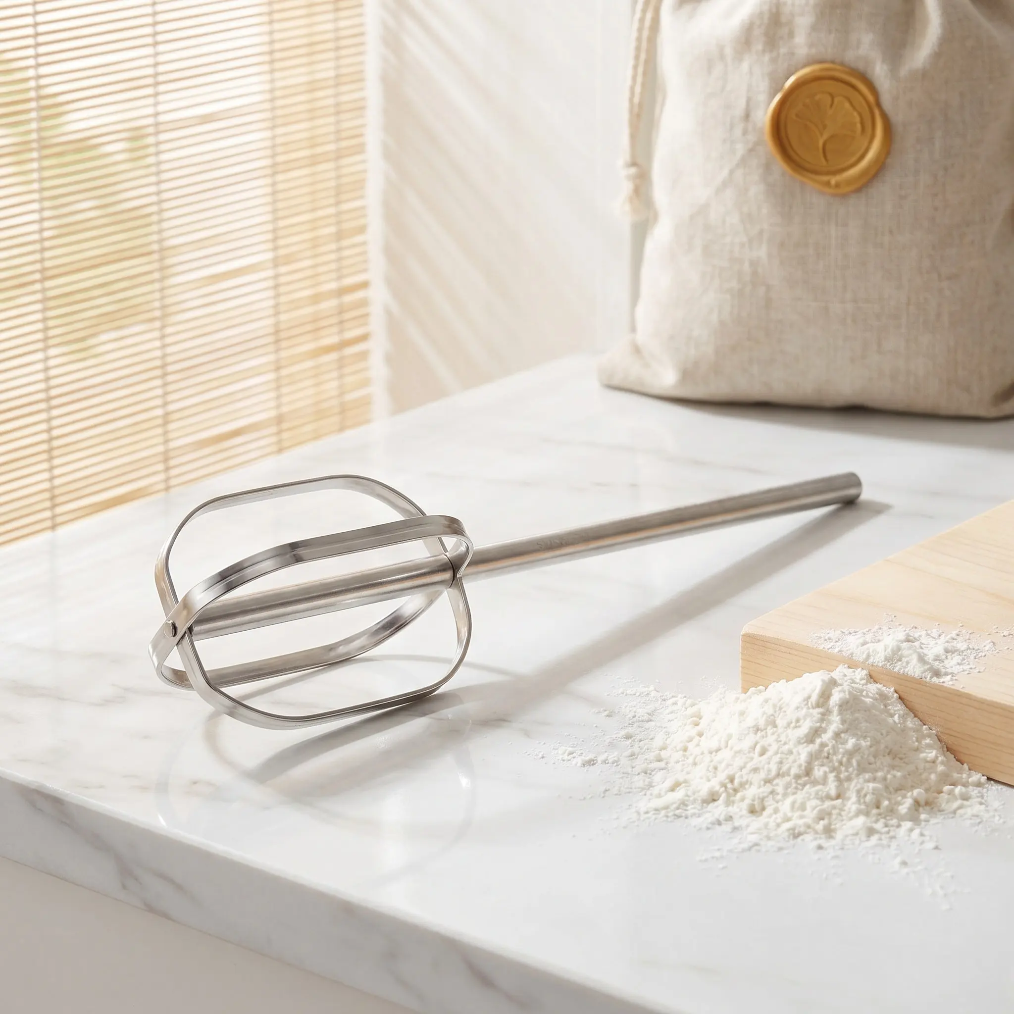 Handheld Electric Whisk Extended Stirring Stick Cream Whisk Mixer for Pancakes Ice Cream Mixing Kitchen Tool Frother Wand