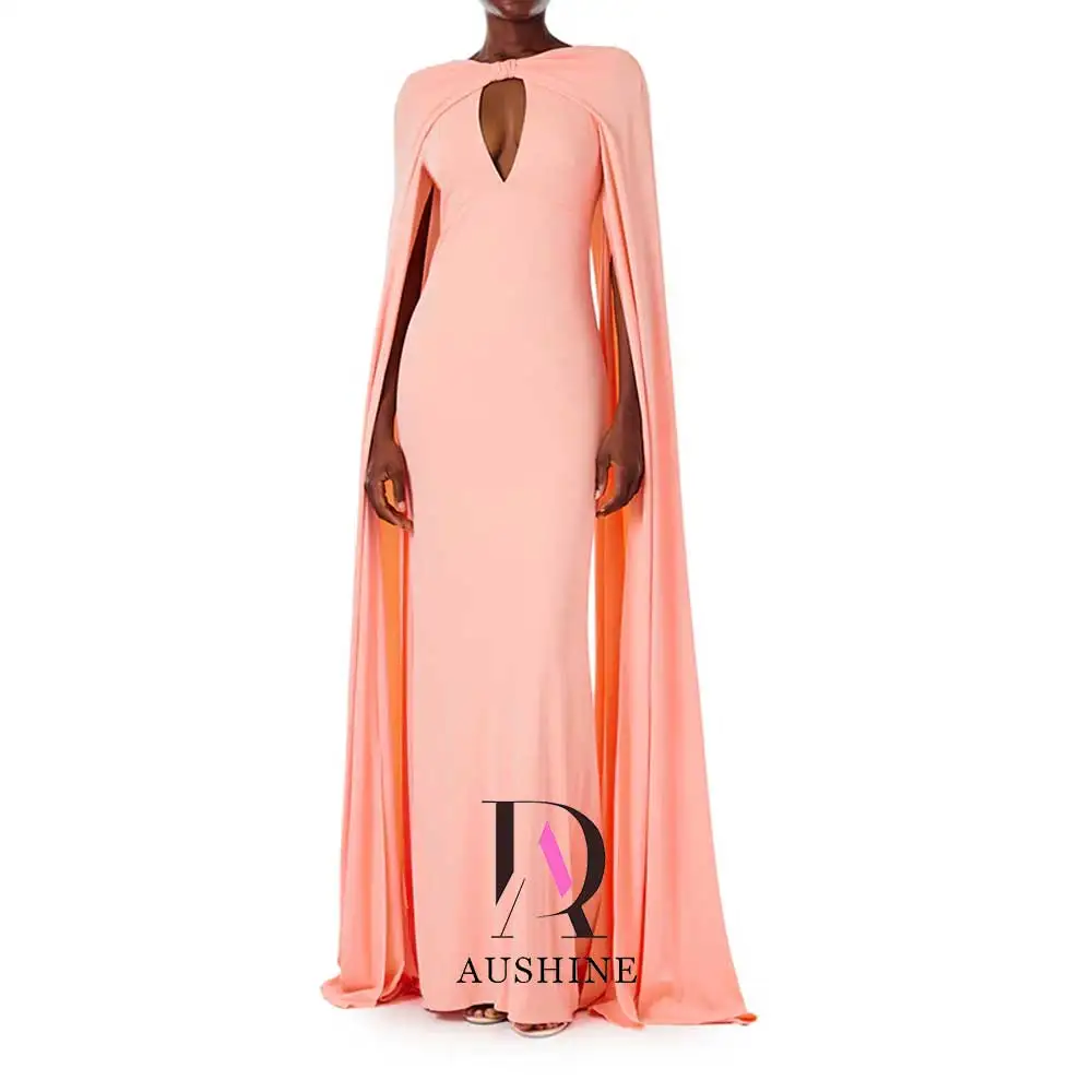 

Aushine Dress Luxury Birthday Evening Dress Floor Length Sleeveless Summer Elegant Wedding Party Gowns For Women Arab 2024Fu