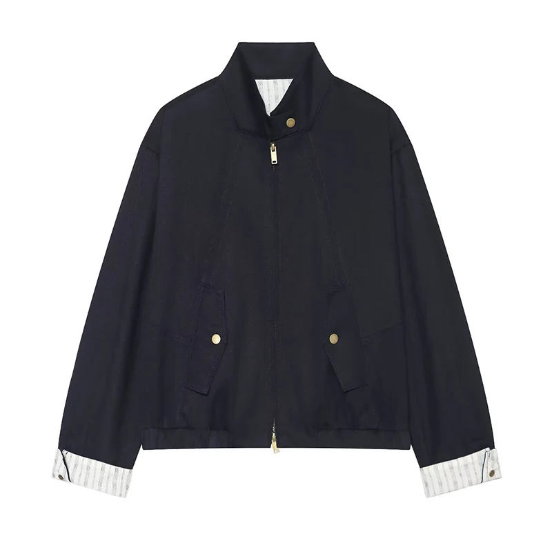 New Women's Jackets Autumn 2026 Fashion Retro Loose Warm Elegant Jackets Women's Chic Youth Street Holiday Outerwear Coats