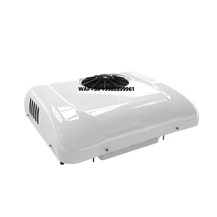 12 فولت 24 فولت تيار مستمر المحمولة جرار قافلة مكيف الهواء سقف السيارة العلوي مكيف الهواء للسيارات #1