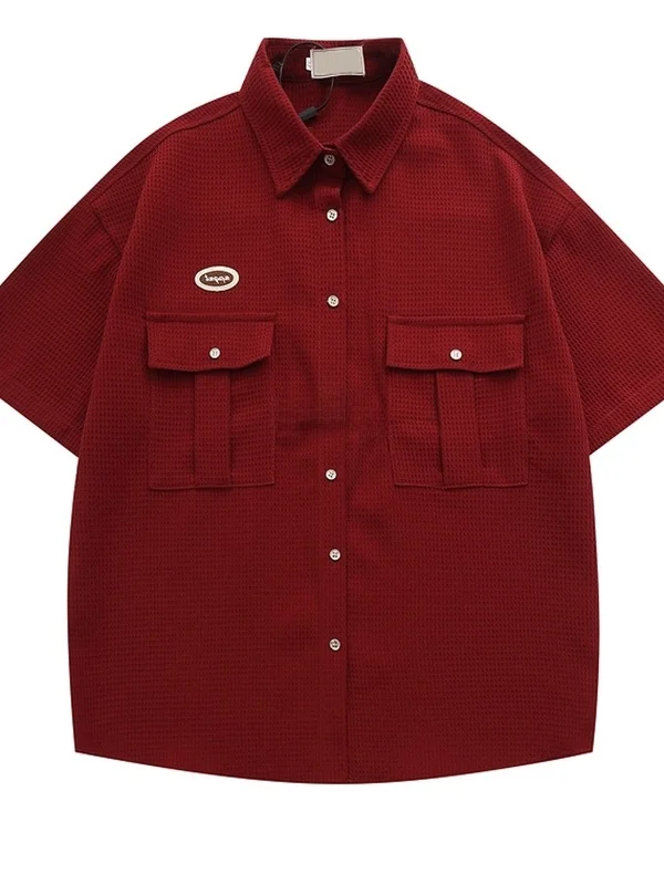 

Ретро-японский уличный стиль, летняя мода, студенческий стиль, парные комплекты, полиэстер, не требует глажки...