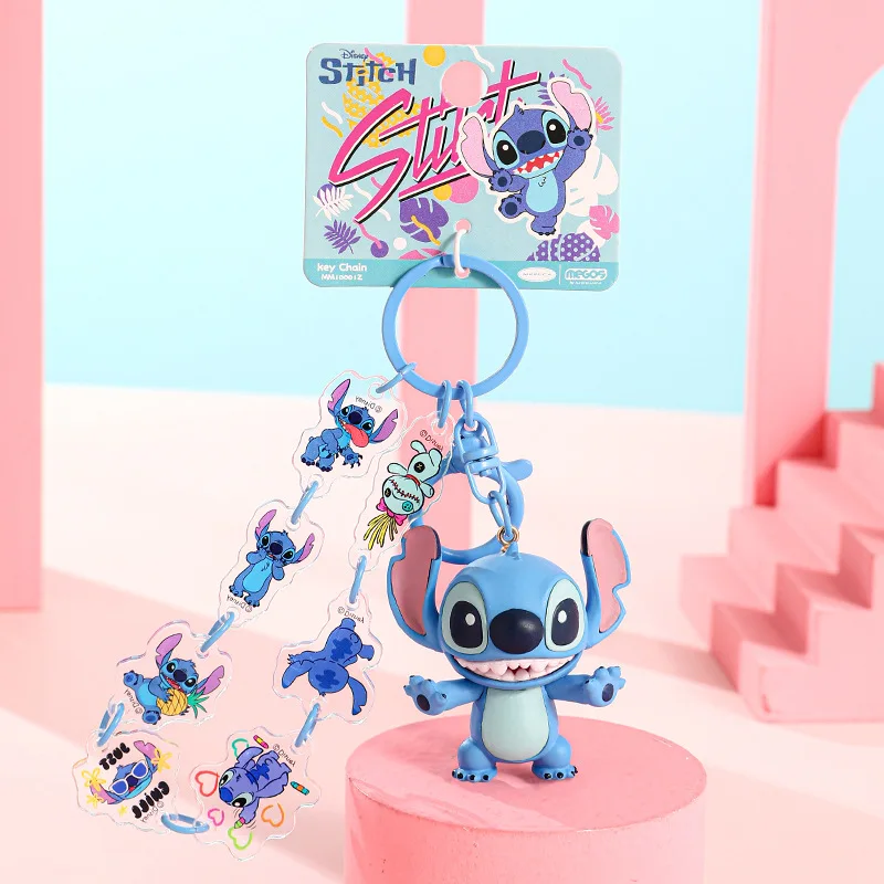 1-2PSC подлинный брелок со стежком для сумок для девочек, рюкзаков и школьных сумок, милый кулон с персонажем, небольшой подарок